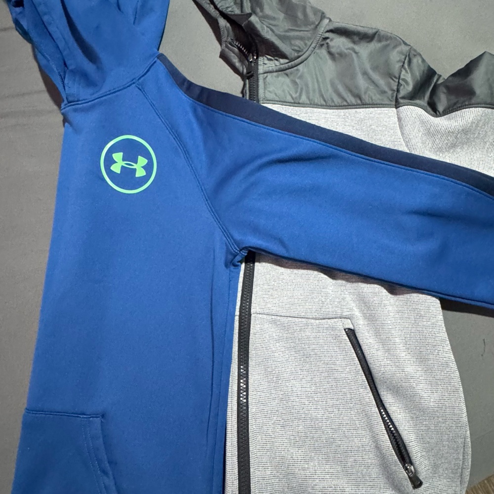 Under Armour Charcoal and Light Gray ColdGear Jacket
